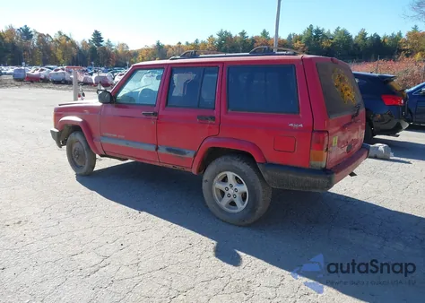 2001 Jeep Cherokee Sport from USA, damaged, VIN 1J4FF48S51L574917